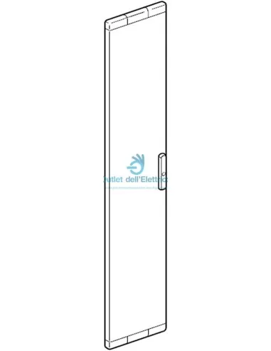 Bticino 93470L Mas ldx 800 - Außenfachtür H1400